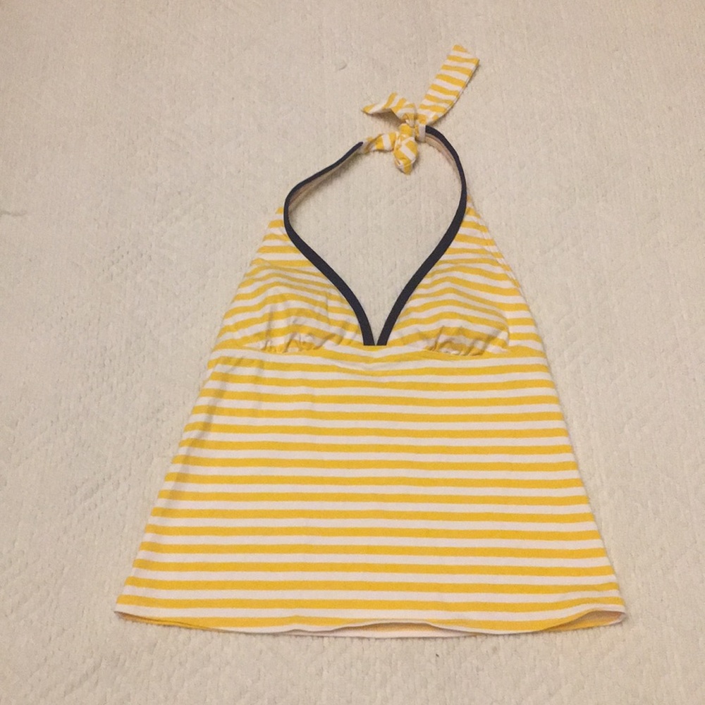 Lands End V-neck Tankini Swim Top